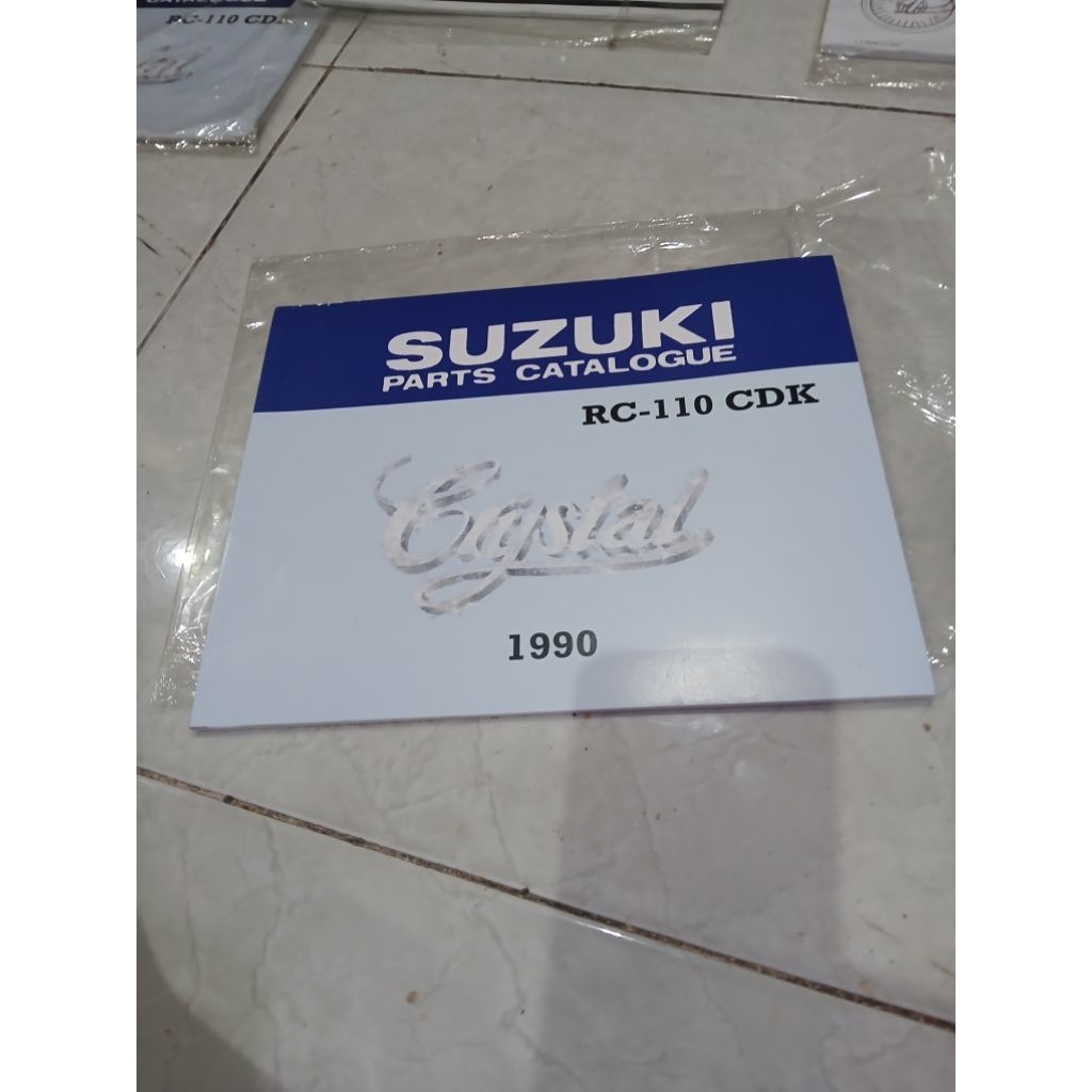 BUKU PART CATALOG SUZUKI CRYSTAL