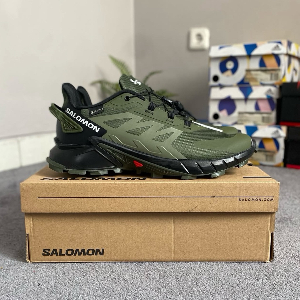 SALOMON SUPERCROSS 4 GREEN