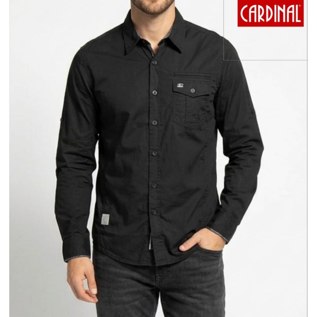 CARDINAL size M-XL KEMEJA PANJANG CARDINAL ORIGINAL / KEMEJA PANJANG PRIA / KEMEJA CARDINAL / KEMEJA