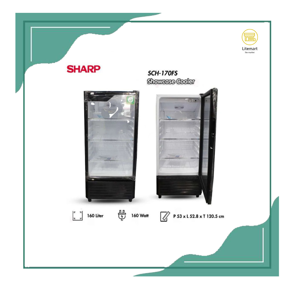 SHARP SHOWCASE 3 RAK SCH-170FS/210FS