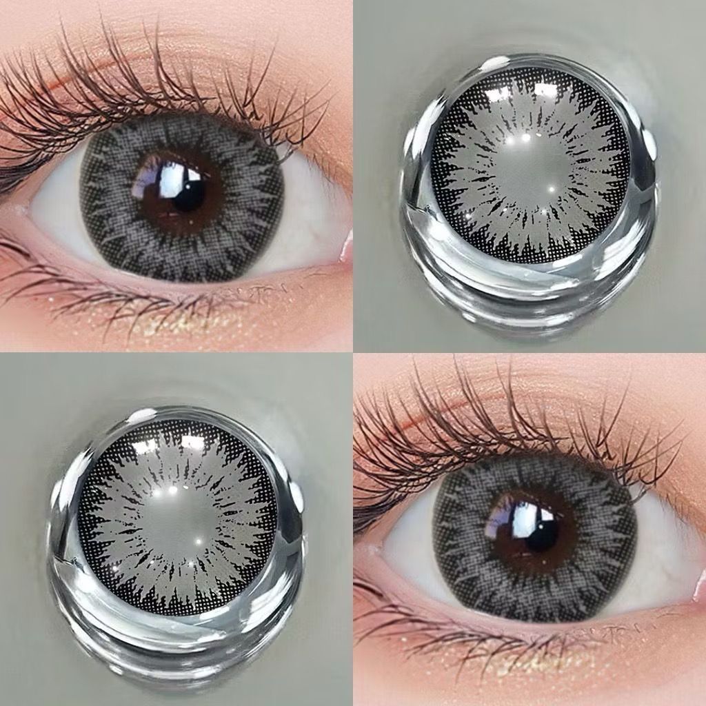JSOFTLENS DIAMETER 16MM Softlens Premium Viral Kekinian / Big Eyes / Hitam Abu-Abu Coklat Biru / Bla