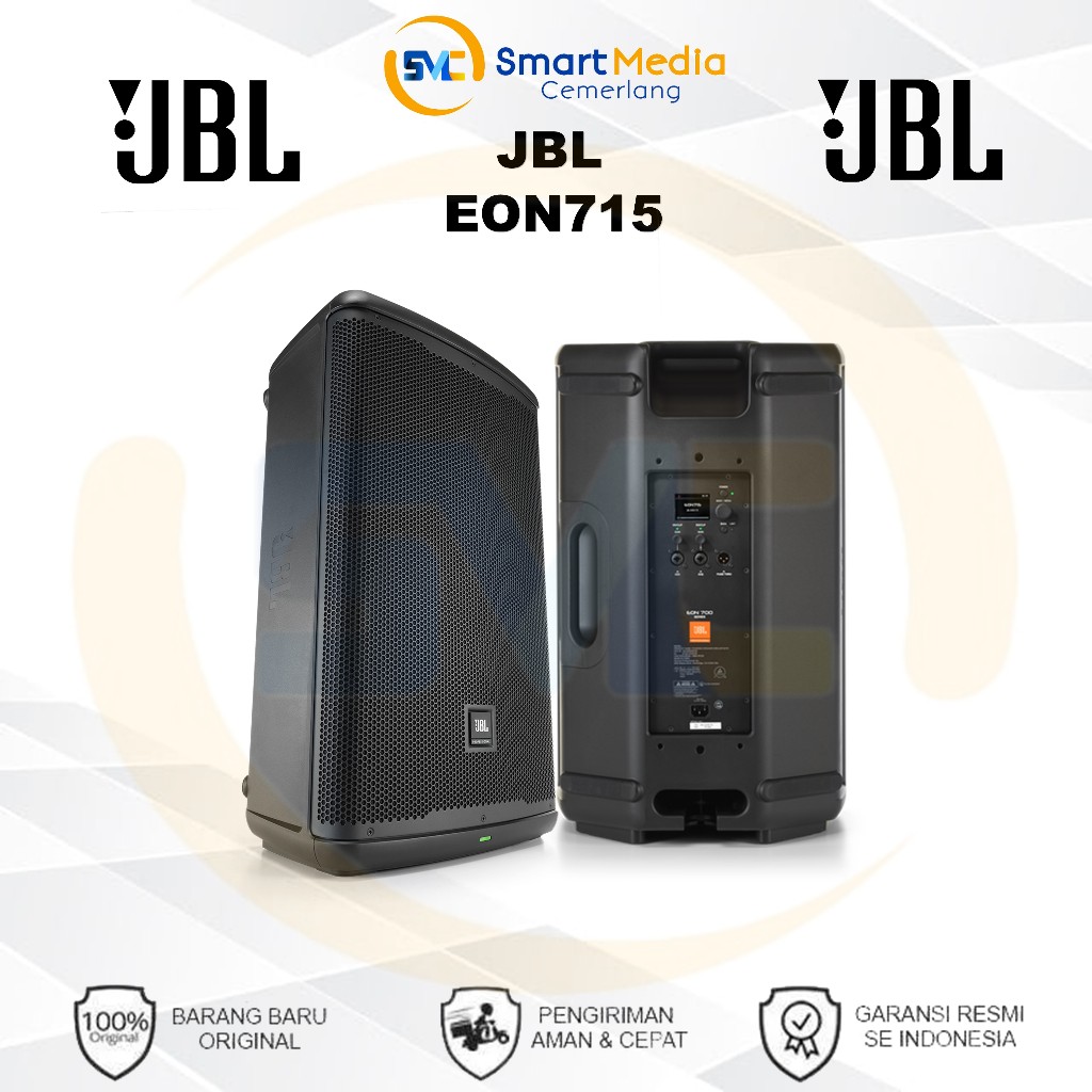 Speaker Aktif JBL EON715 EON 715 EON-715 15 inch dgn Bluetooth