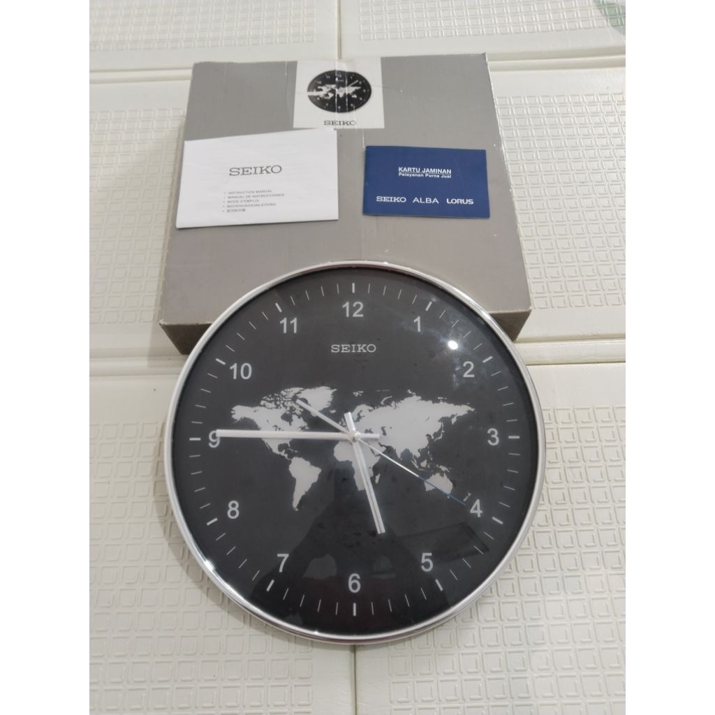 jam dinding SEIKO MADE IN JAPAN ORIGINAL