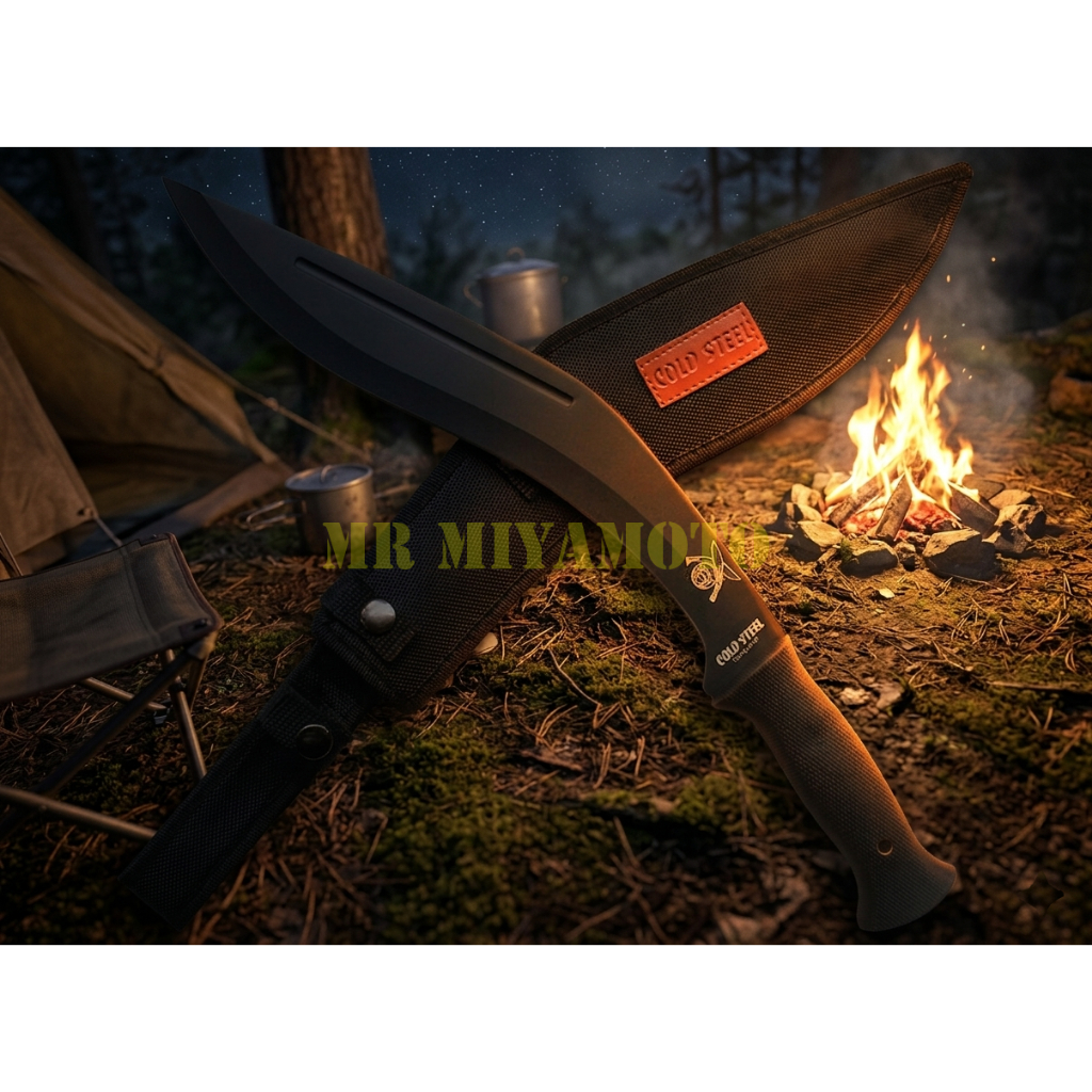 Alat Pertukangan Perkakas Berkebun dan Camping Kukri Cold Steel CONQUEROR