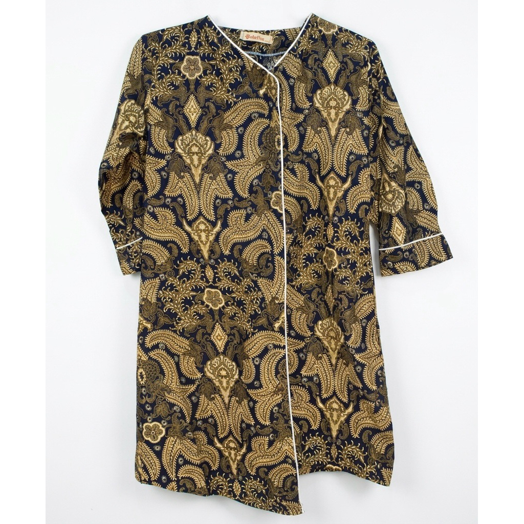 Atasan Midi Batik Wanita | Dress Kimono Batik Cewek PRELOVED