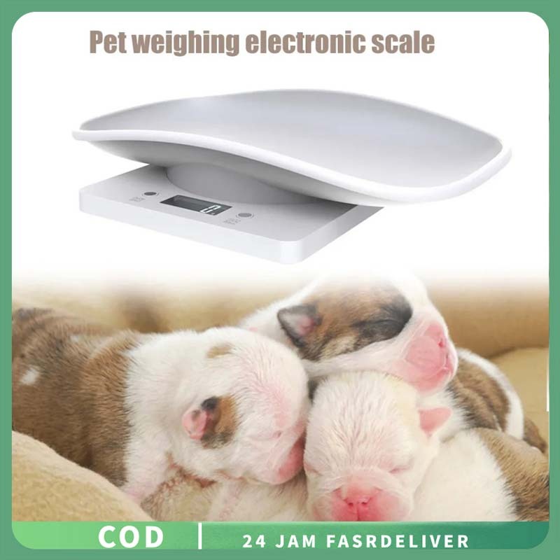 Timbangan Kucing Digital Layar Definisi Tinggi Timbangan Hewan Kucing Serba Guna Timbangan Hewan Dig