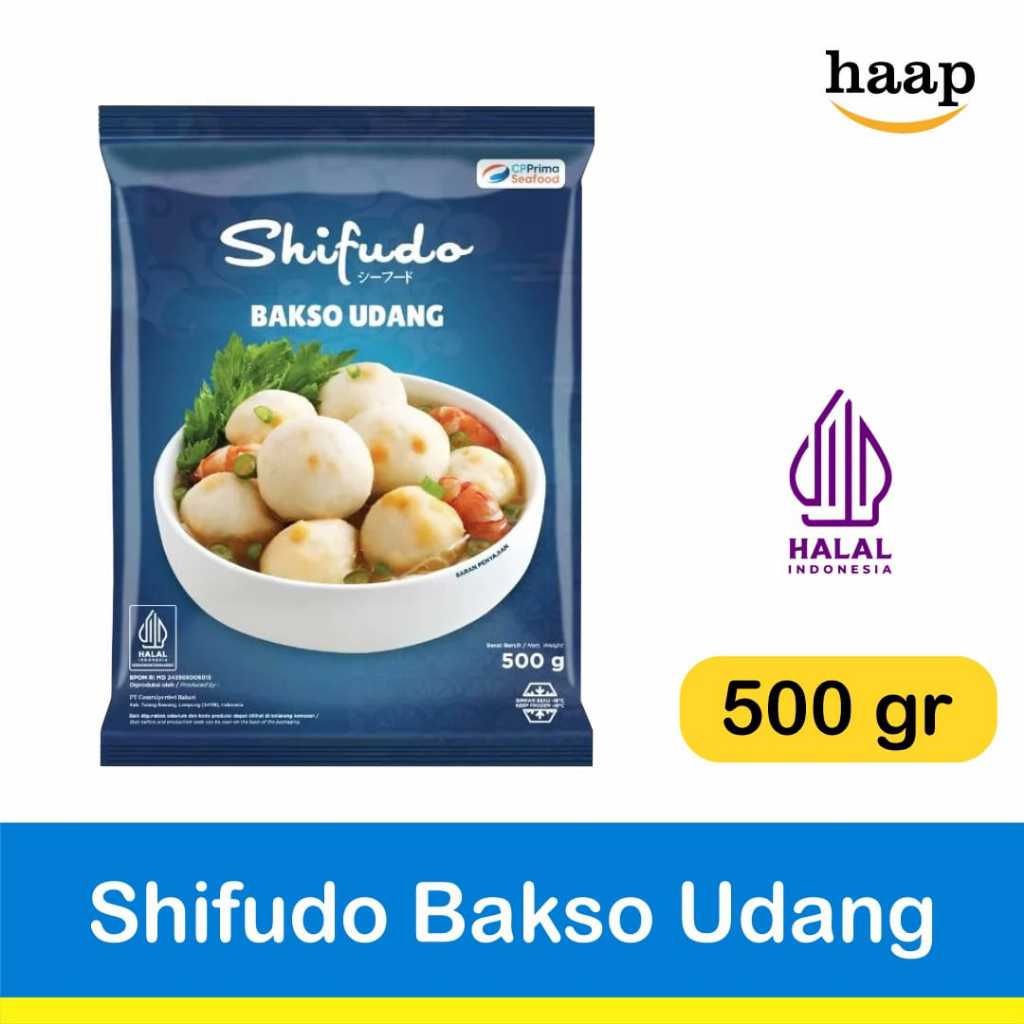 Shifudo Bakso Udang 500gr / Shifudo Bola Udang