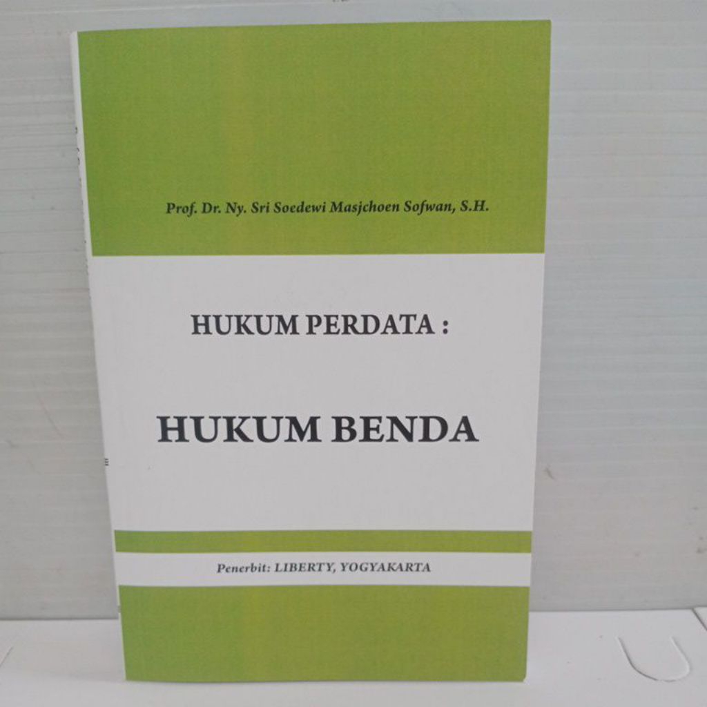 hukum perdata hukum benda