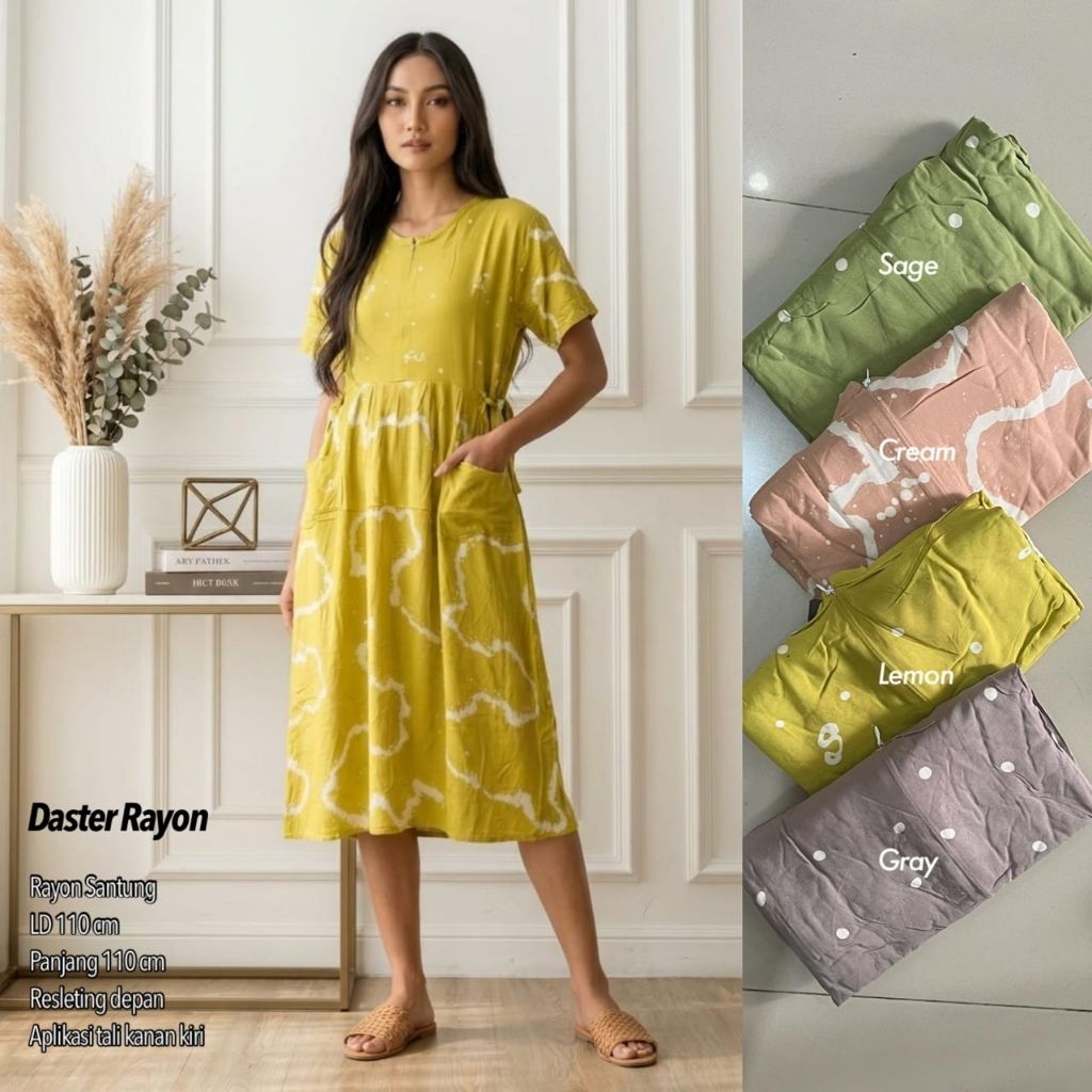 NAYA DASTER / DASTER KATUN SIZE XL / JF FASHION