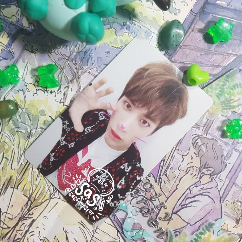 WTS Want to sell TXT Tomorrow X Together Photocard PC Cat and Dog CND Broadcast BC Cat Version Rare 