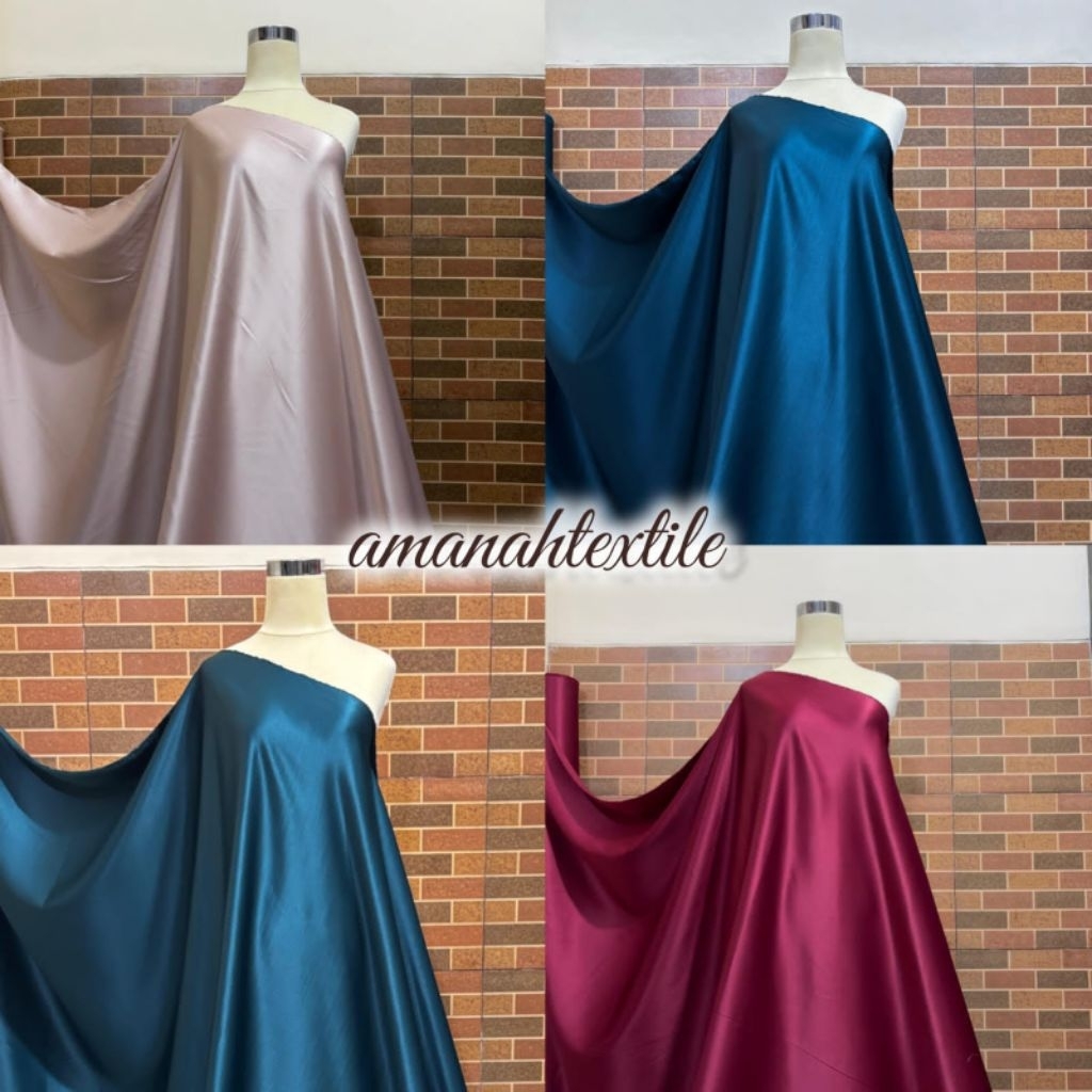 Kain Satin Velvet Premium / Velvet by Rbt Cvli / Satin Polosan / Satin Velvet / Bahan Kebaya, Gamis