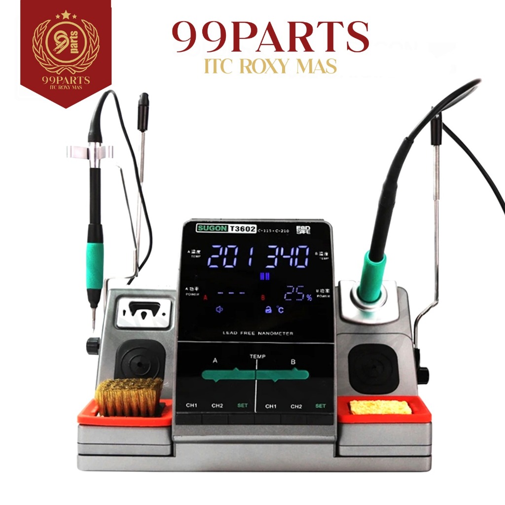 99SPS - Solder Sugon T3602 / Solder T3602 Free 2 Mata Solder Magma C210 dan MAGMA C115