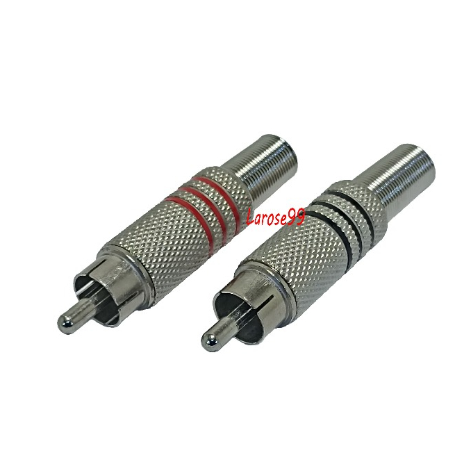 Jack RCA Besi Colokan Jack Audio Video Konektor RCA Besi Harga 1pcs