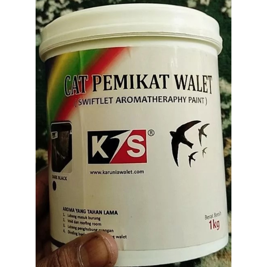 Cat Pemikat Walet Hitam Aromateraphy 1kg