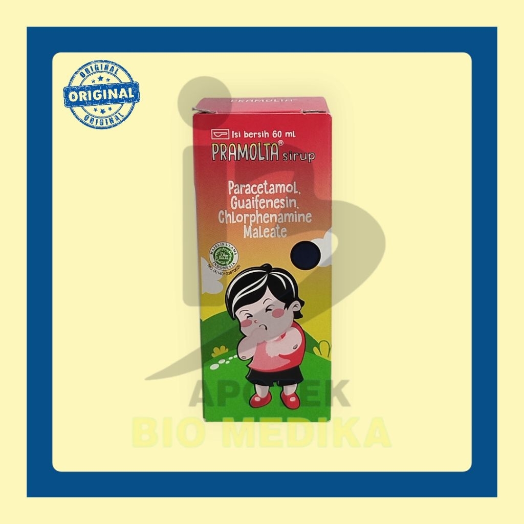 PRAMOLTA OBAT BATUK PILEK ANAK SIRUP