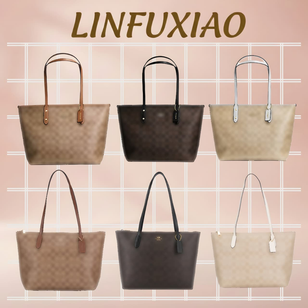 Tas Tote Wanita In Signature Zip F4455 58292