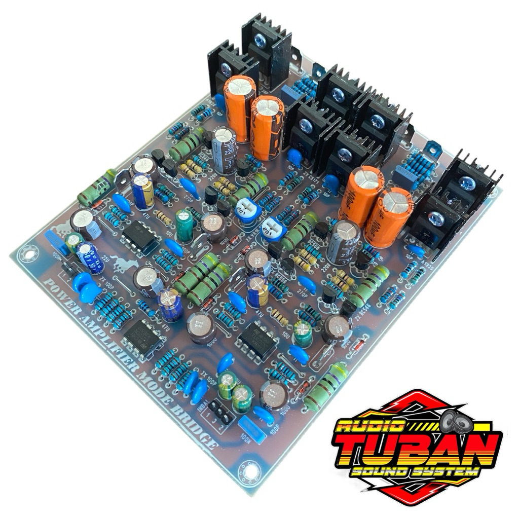 Kit Driver SJK V16 BTL Full Bridge  Mini Plus Input Balance Fullbridge BALAP PCB By NUR PCB Design