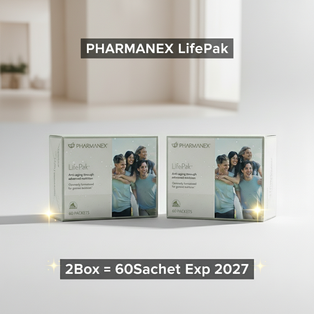 LIFEPACK LIFEPAK 60 SACHET SUPLEMEN MULTIVITAMIN ANTIOKSIDAN 100% ORI ED 2027