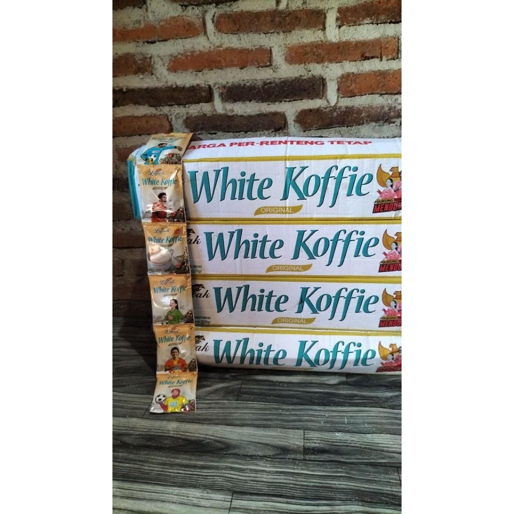 Kopi Luwak White Koffie Original 1 Dus isi 12 Renteng