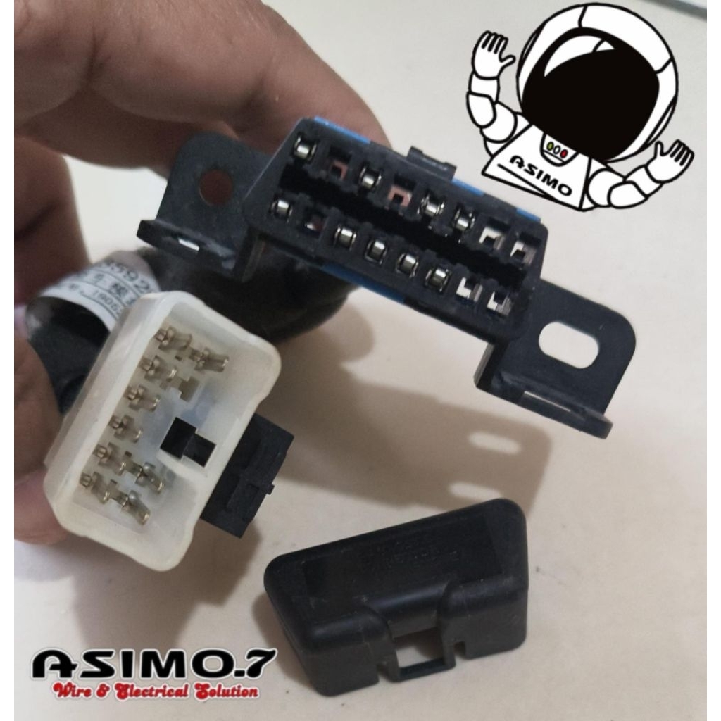 soket pin 10 & 16 Original Universal H0NDA T0Y0TA DAlHATSU MlTSUBISHI lSUZU SUZUKl NlSSAN HlNO kia h