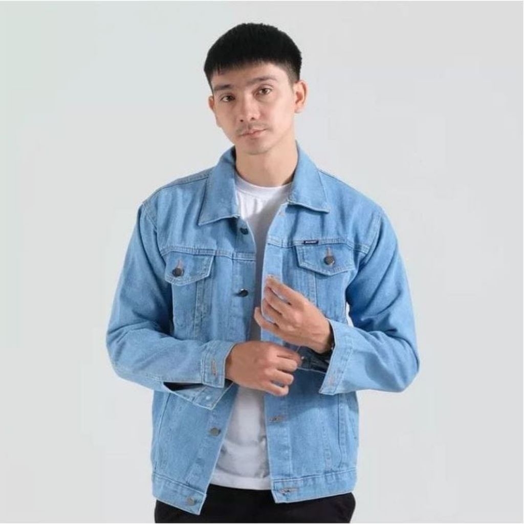 JAKET JEANS DENIM PRIA KUALITAS DI JAMIN MEMUASKAN