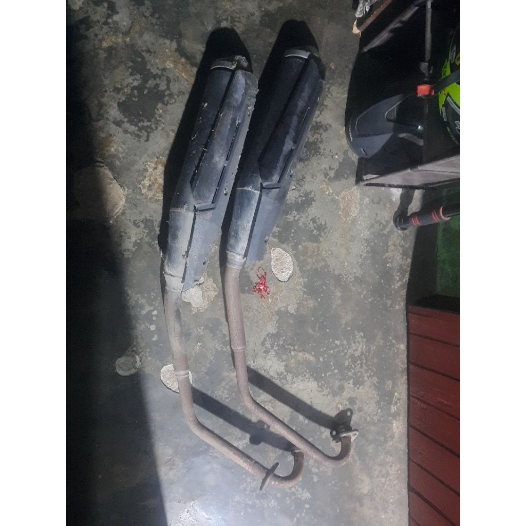 KNALPOT ORI VIXION NEW