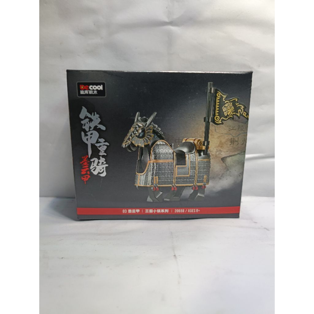 Decool Block Brick Horse Three Kingdom Mainan Balok Susun Kuda