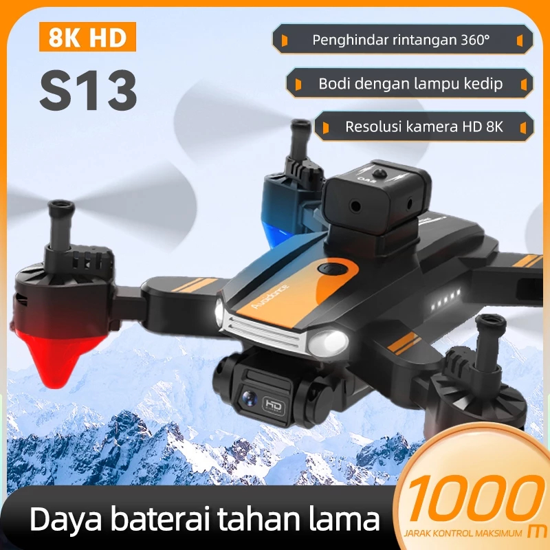 Drone S13 Kamera 8K FPV OAS ESC Optical Flow