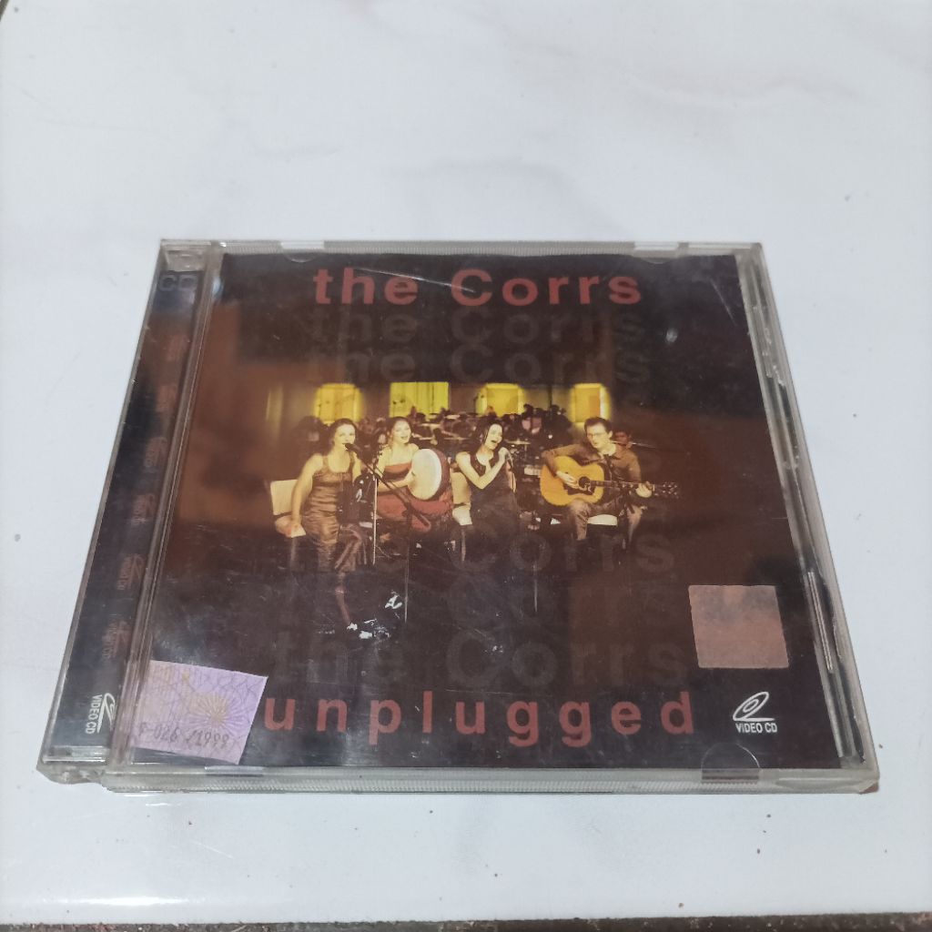 Original VCD 2 Disc Edition Musik Band The Corrs Album Unplugged