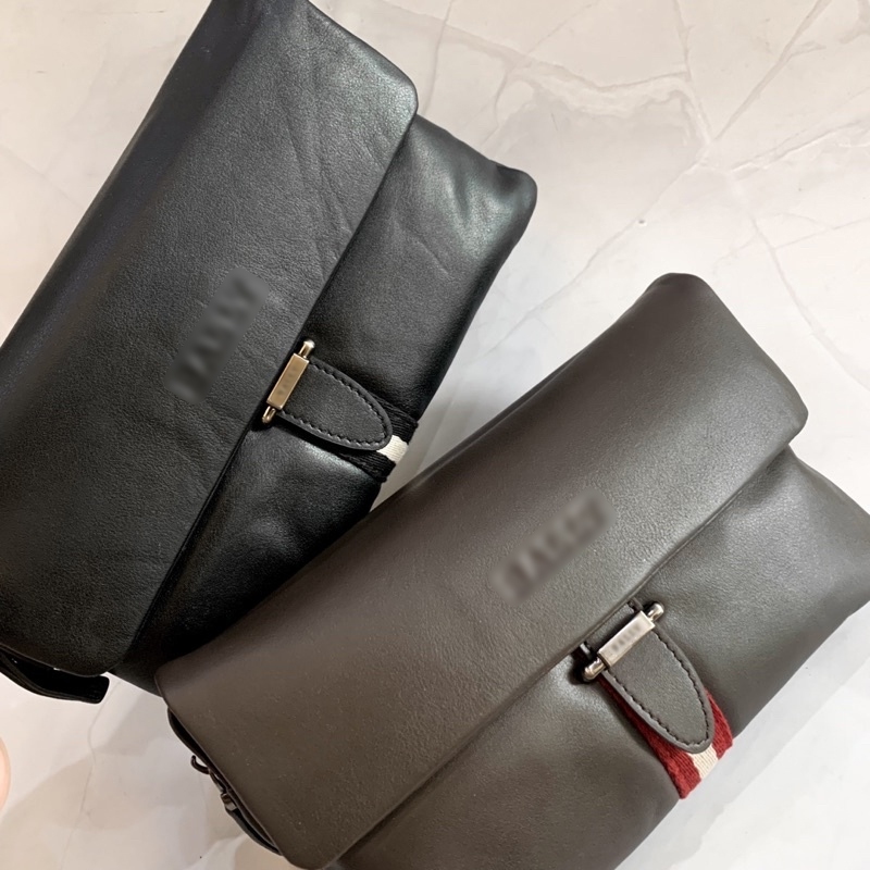 Tas Tangan Pria / Clutch Bag Cowok Bally Kulit Asli Original Premium Leather Import