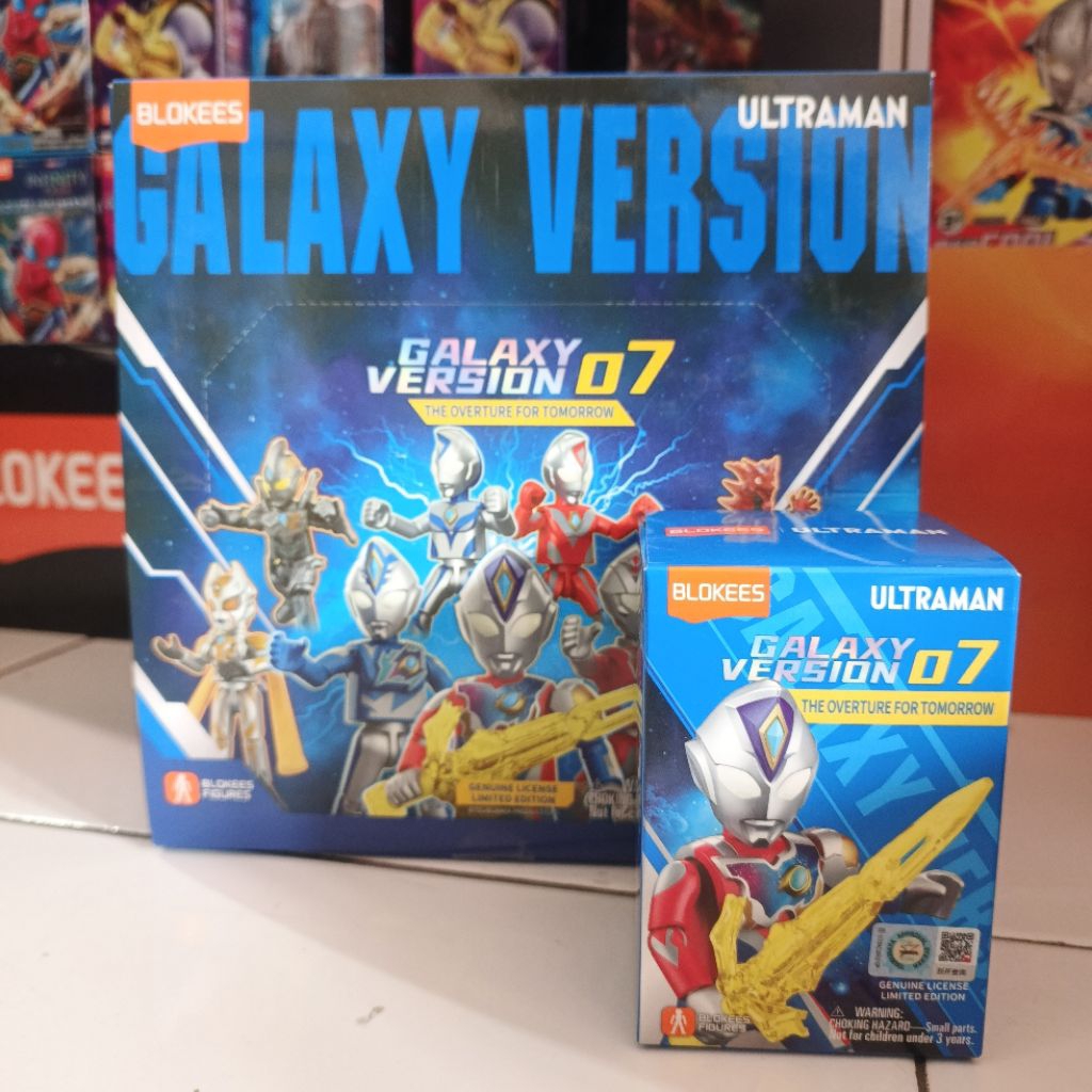Blokees Ultraman Galaxy Version 07 The Overture For Tomorrow - Blokees Figures Ultraman GV 07
