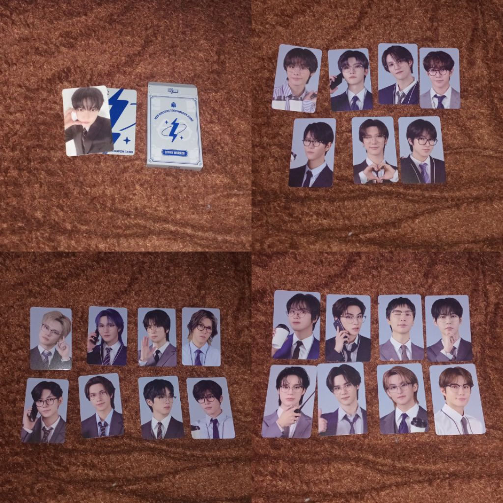 Photocard PC Official NCT 127 Dream WayV WISH Concept Neo Zone Coupoun Album Jaehyun Jeno Renjun Jis