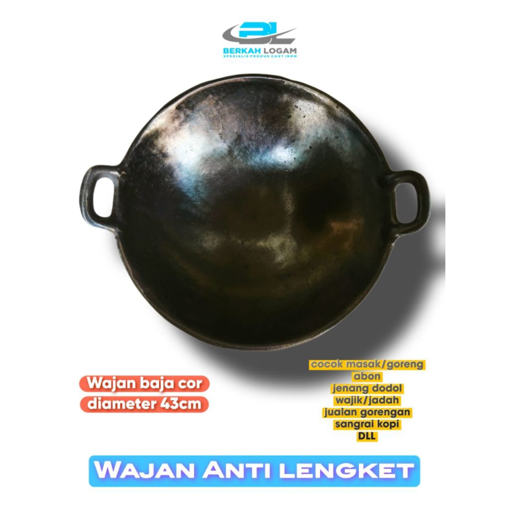 WAJAN BAJA COR 43CM/WAJAN WOJO/WAJAN SIYEM DIAMETER 43CM