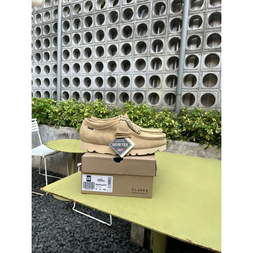 Clarks Wallabee Goretex Maple