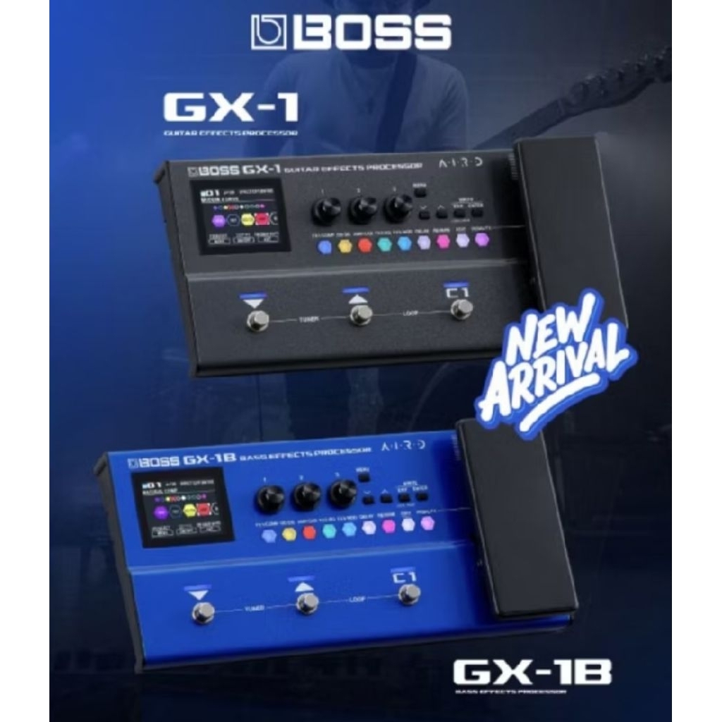Boss GX-1 G.Listrik GX-1B G.Bass prosesor efek gitar multi-efek (multi-effects) gx1 gx1b Boss Origin
