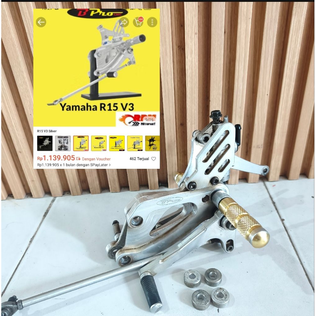 footstep undebond Bpro r15 v3 second