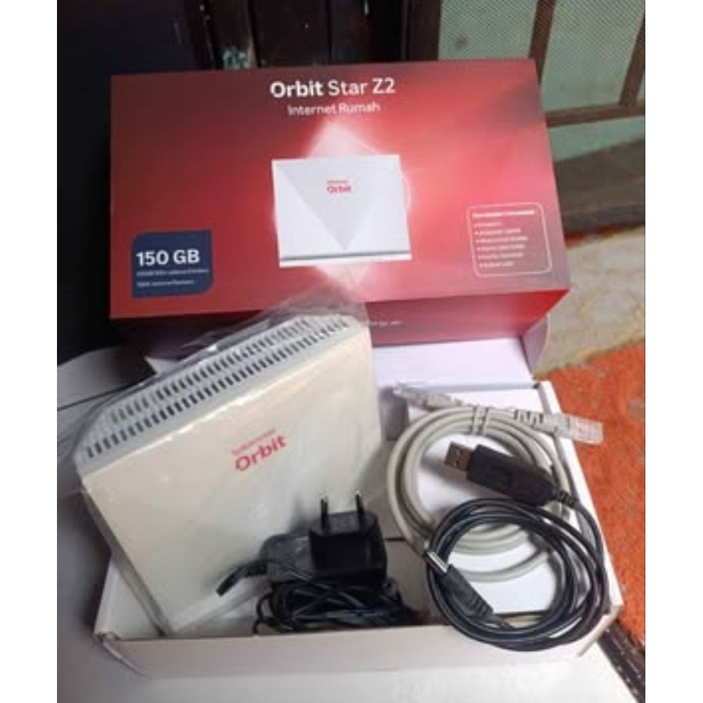 Modem wifi home router Orbit Star Z2 ZTE K10 4G Telkomsel