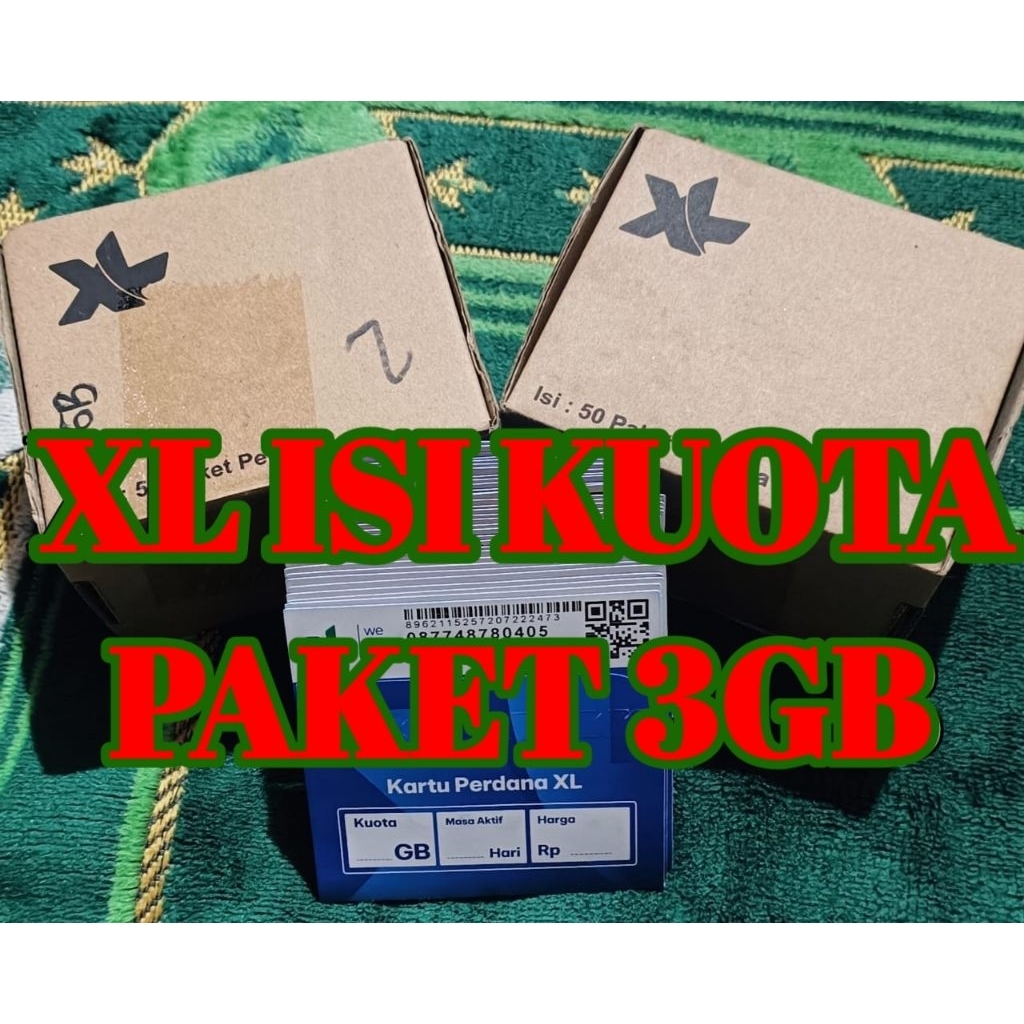 promo kartu perdana XL (Jual Perbox)