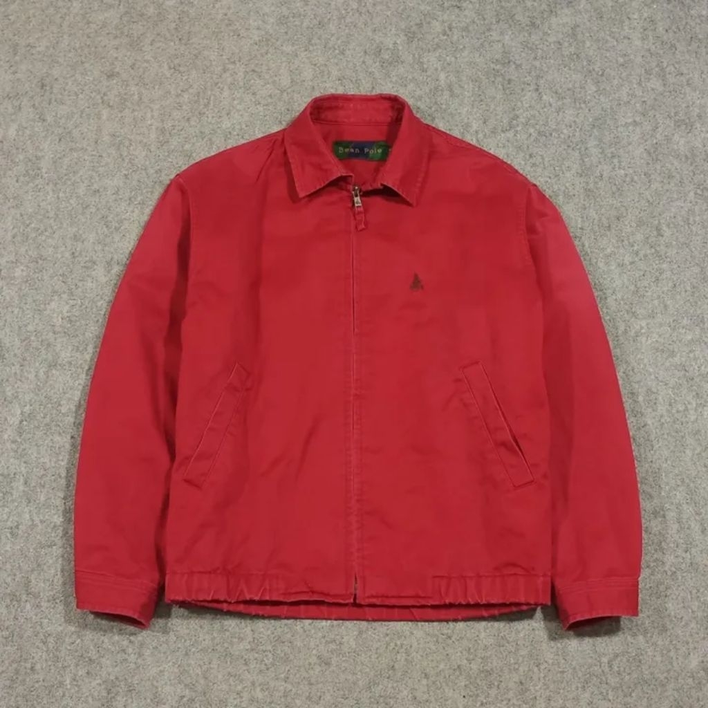 Jaket polos pria BEAN POLE size M second