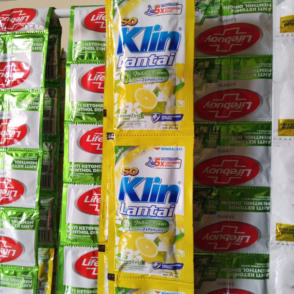 so Klin lantai 6 sachet