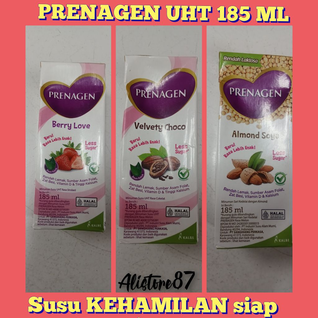 PRENAGEN UHT 185 ML susu kehamilan siap minum