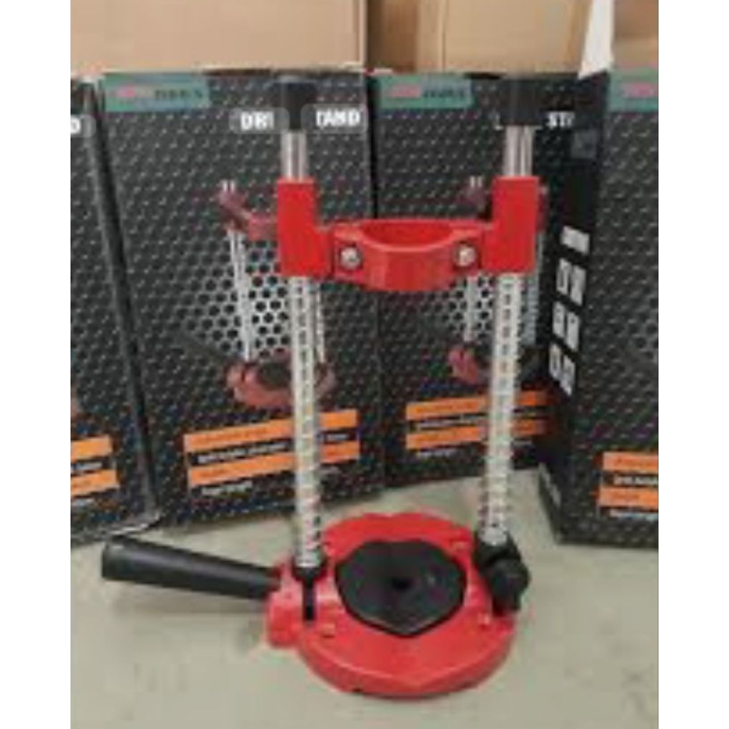 Dudukan bor tangan /stand drill/ stand bor / mobile drill