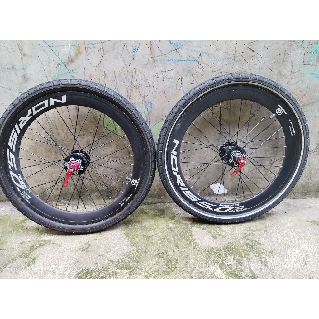 Wheelset 20" (406) Ex Noris 5