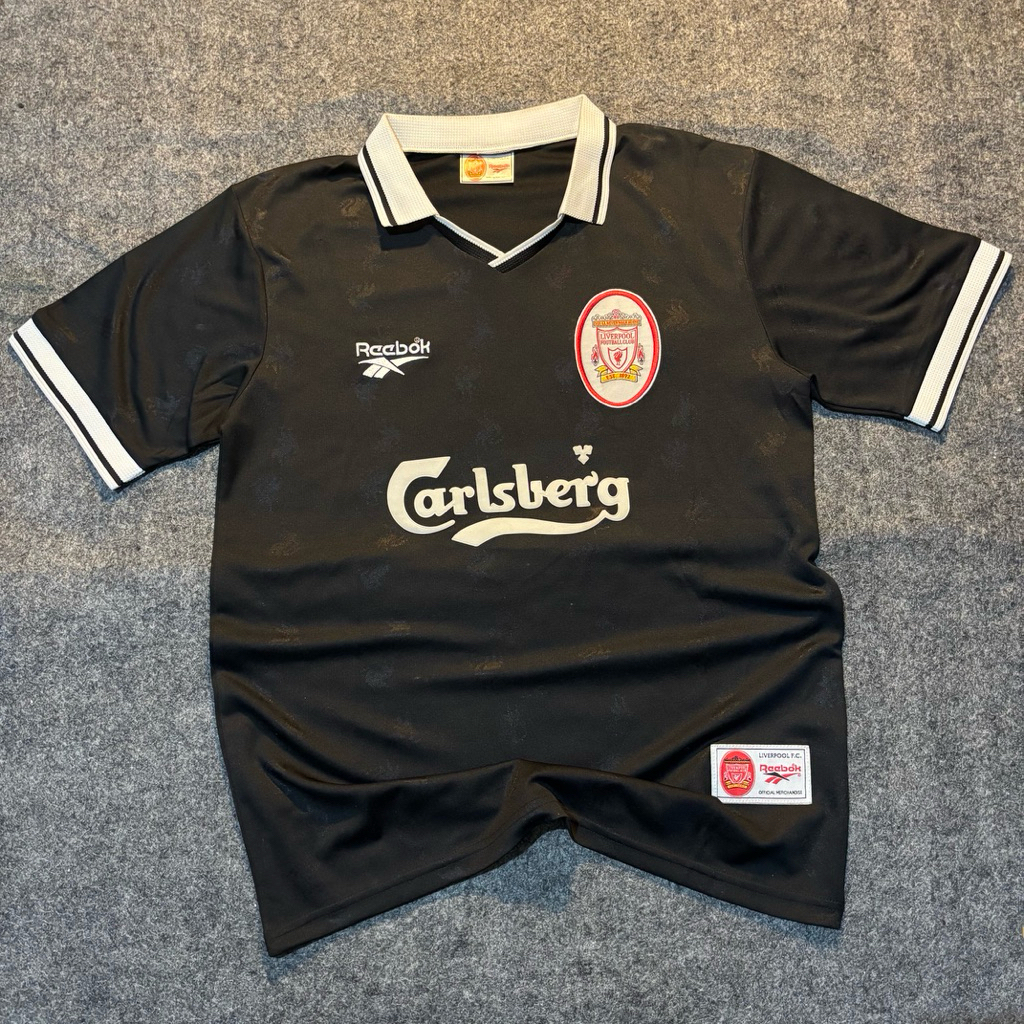 Reebok Liverpool 96/97 Jersey Retro Black