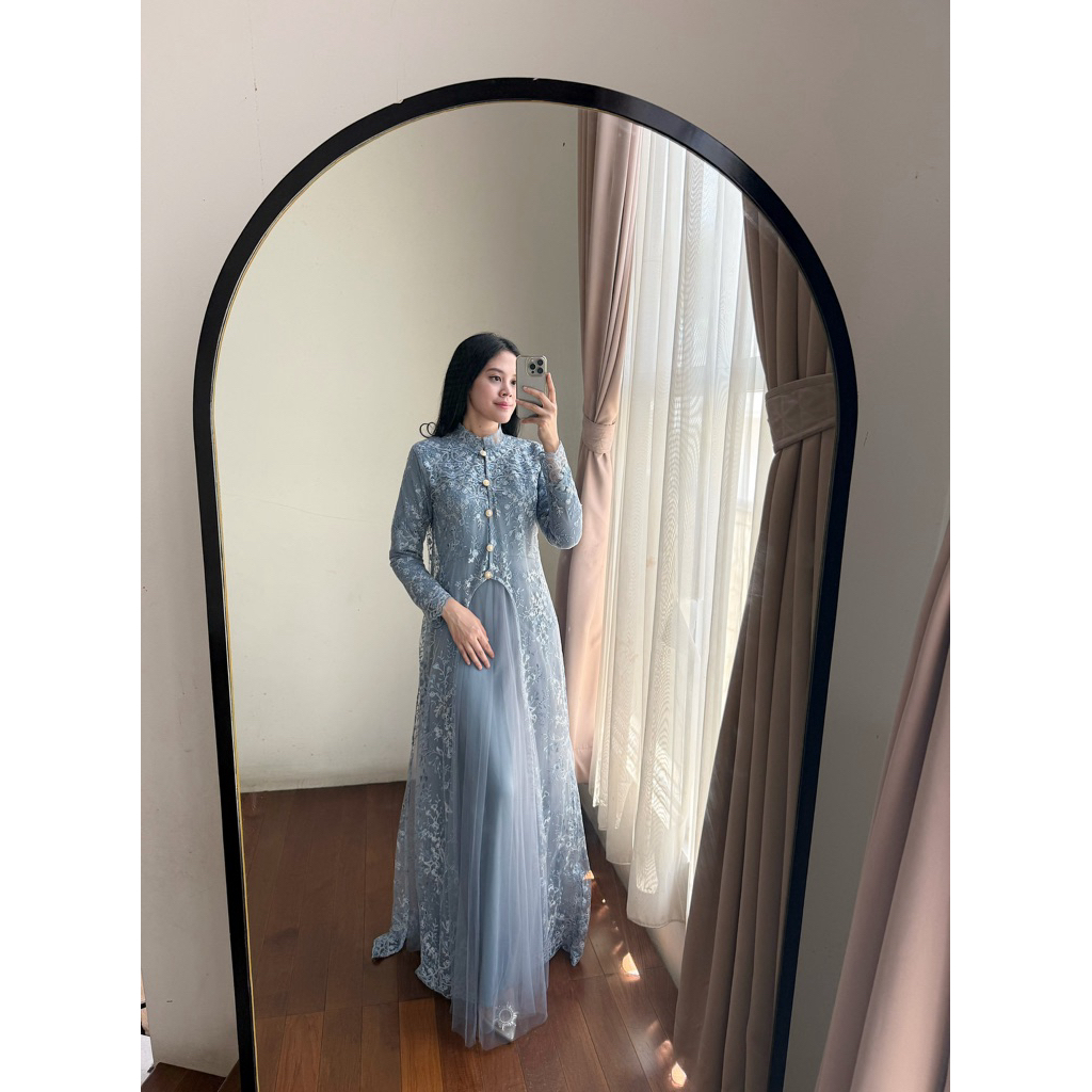 amrthelabel / katiara dress / denim