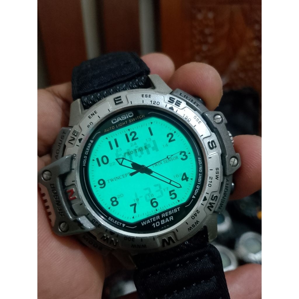 Casio Protrek PRT-500 Twin Sensor Second Vintage Original
