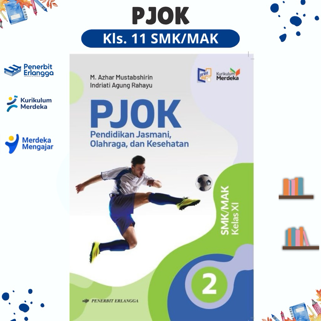 BUKU PJOK KELAS 11 SMK/MAK - PENERBIT ERLANGGA