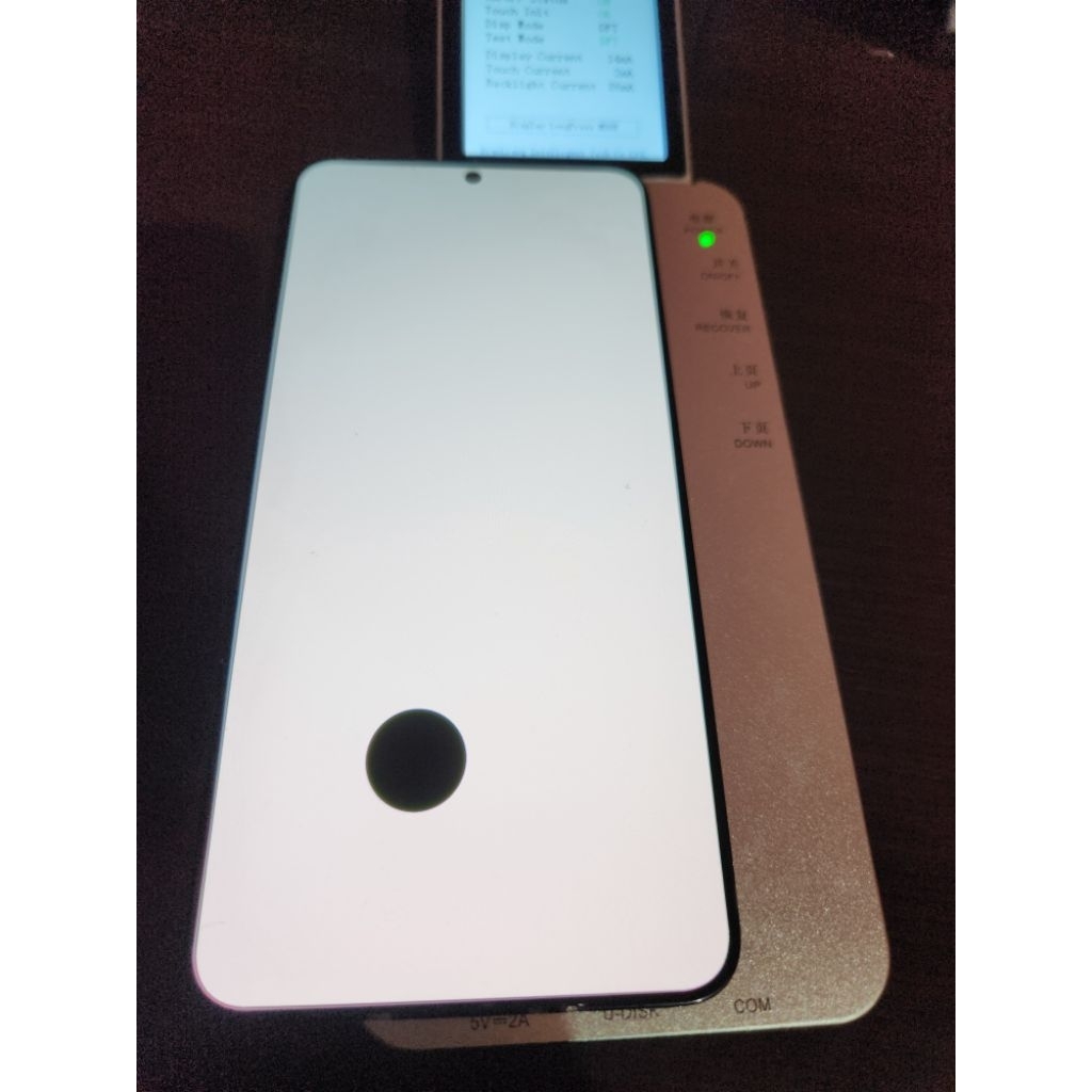 Lcd Samsung s22 plus Original Copotan minus noda hitam/tompel 01