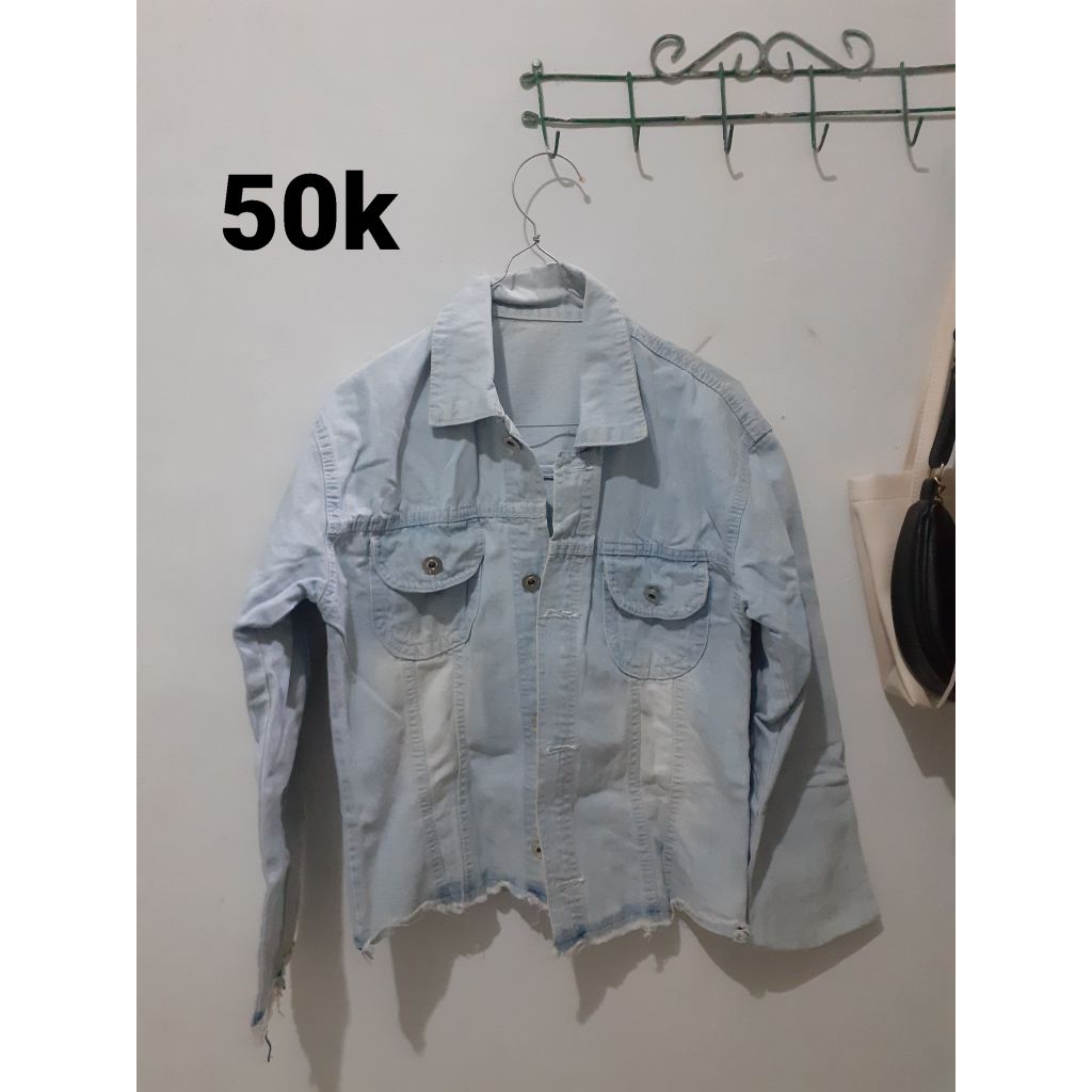 pl jaket jeans wanita