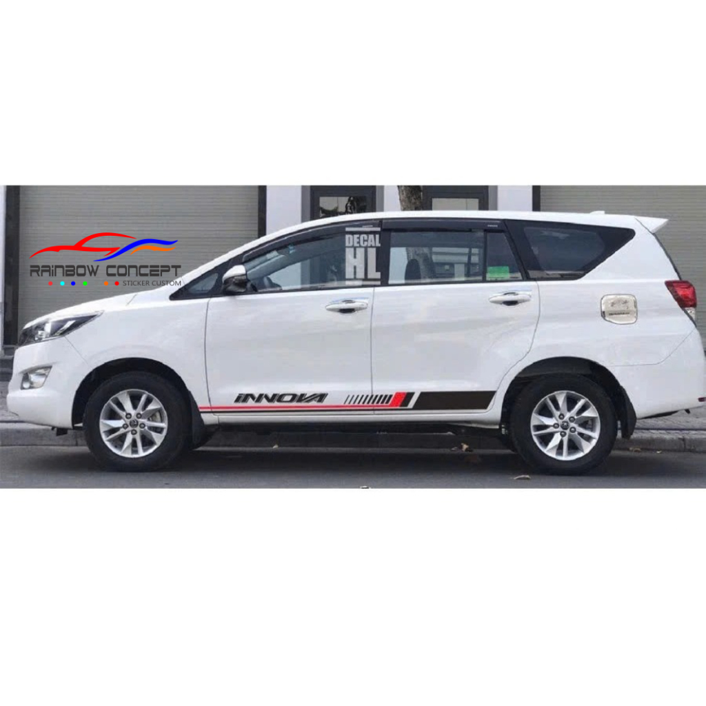 List sticker stiker untuk mobil Innova lama innova reborn innova zenix promo